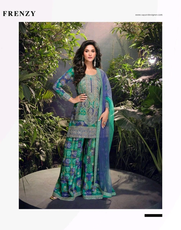Kurti Plazo Set Chinon