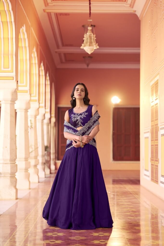Lahenga Choli Set Rangoli Silk